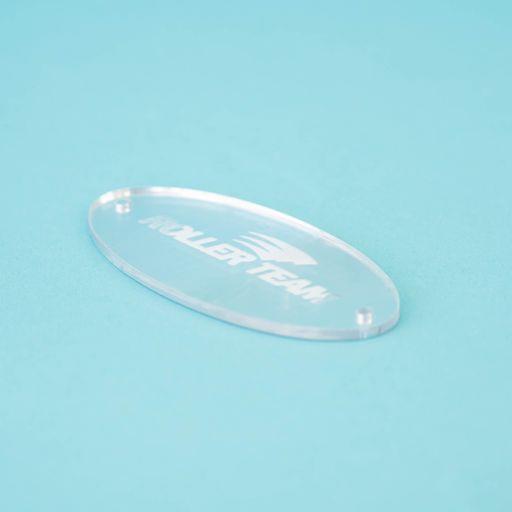 Roller Team Chrome Brand Logo Roller Team
