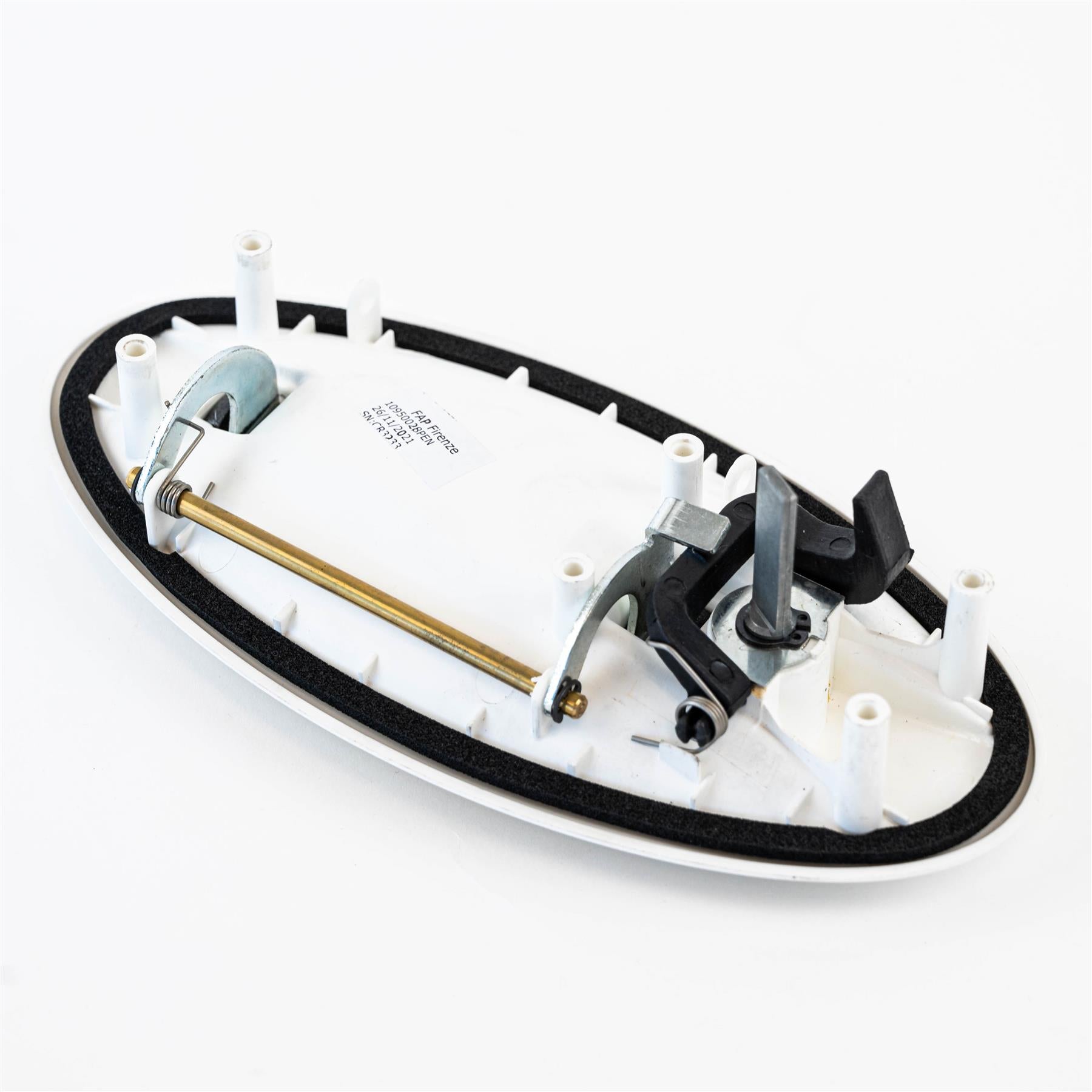 Roller Team Exterior Habitation Door Handle - White
