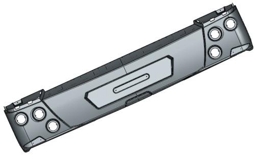 Roller Team Rear Bumper