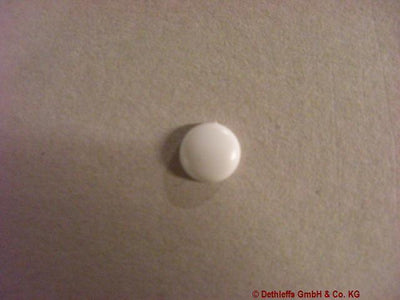 Dethleffs Trim Cap Cover(Pack 10). White