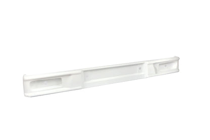 A white Elddis Accordo Rear Lights Bumper Panel.