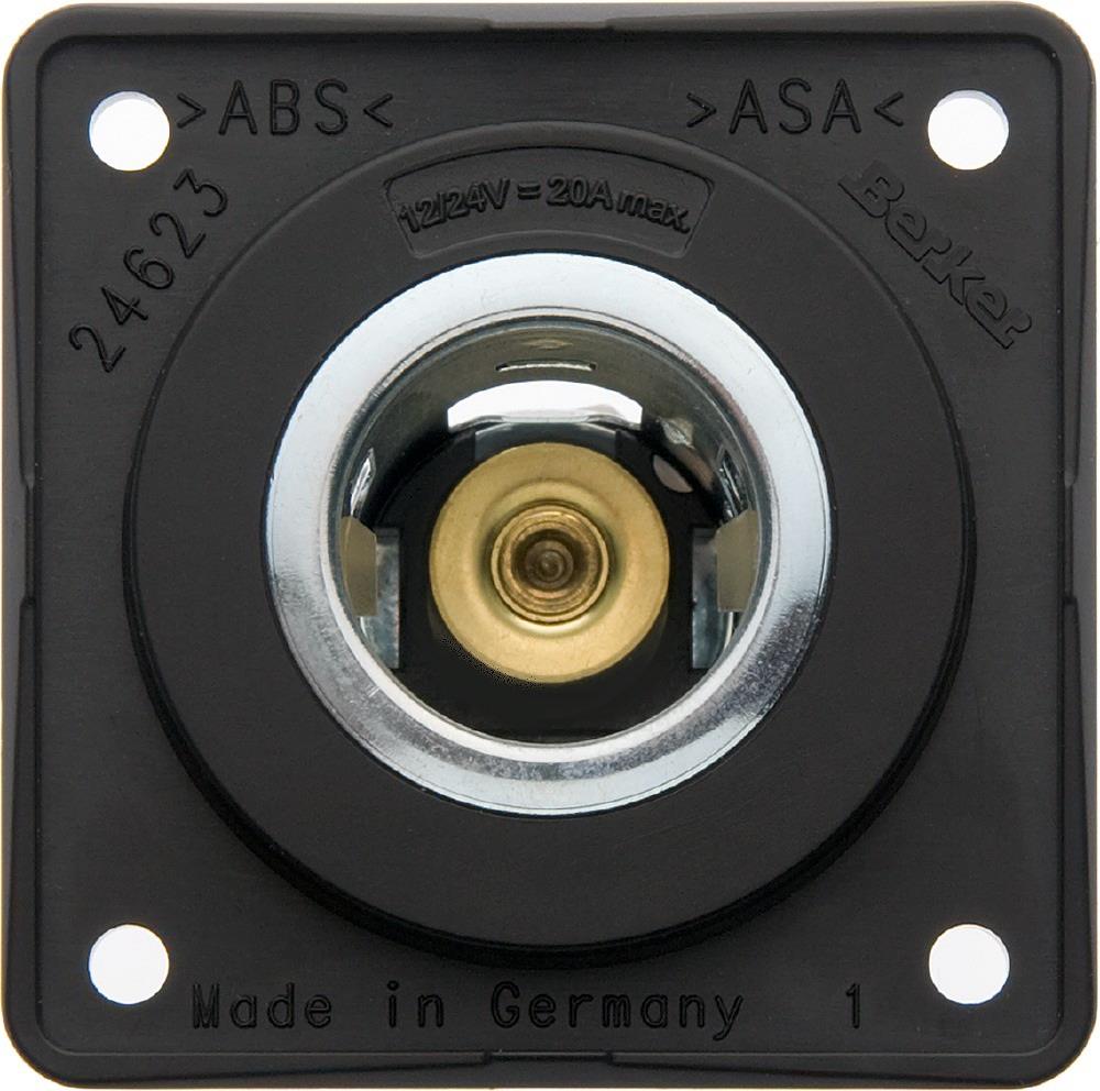 Berker Anthracite SOCKET OUTLET 12v