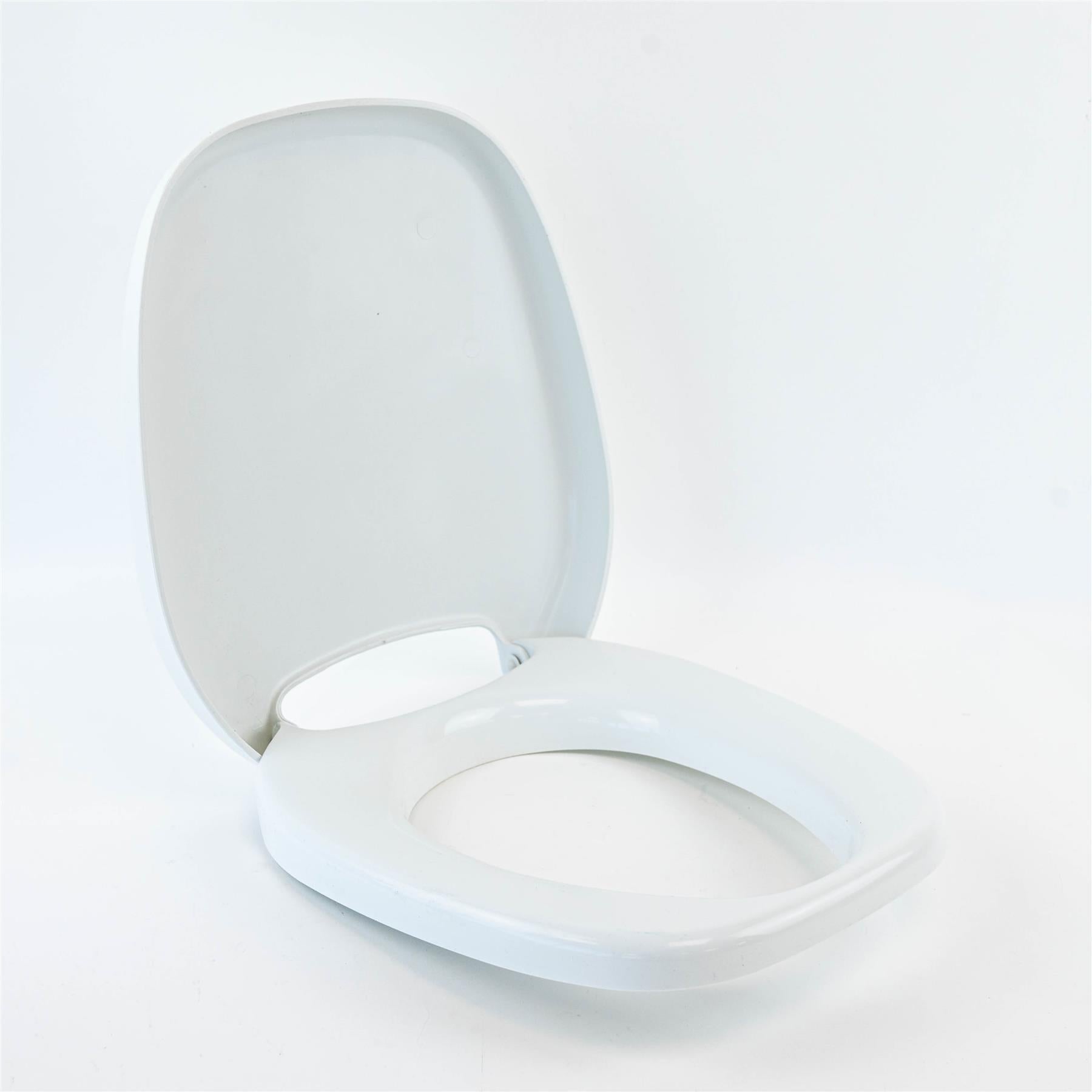 Thetford C200CS/CW White Plastic Toilet Seat and Lid