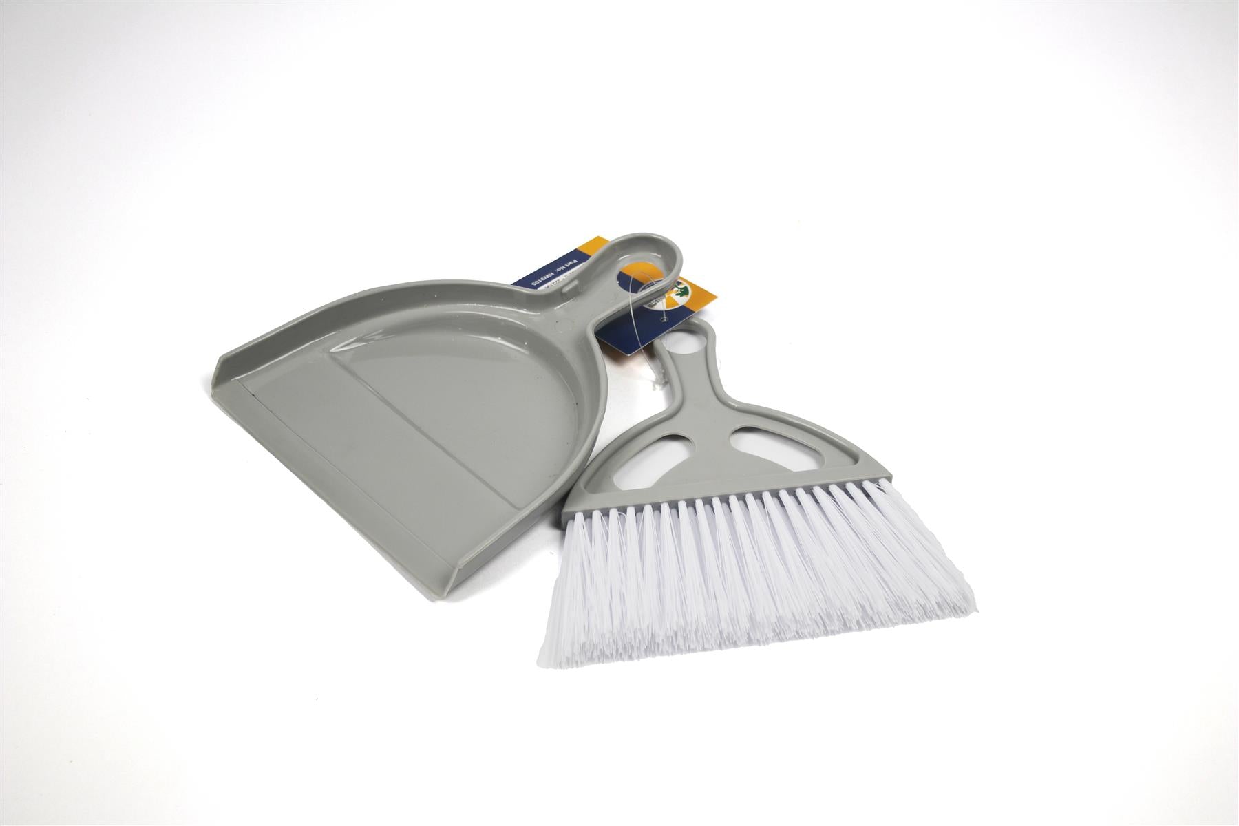 Dustpan and Brush Set - Grey