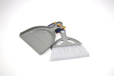 Dustpan and Brush Set - Grey