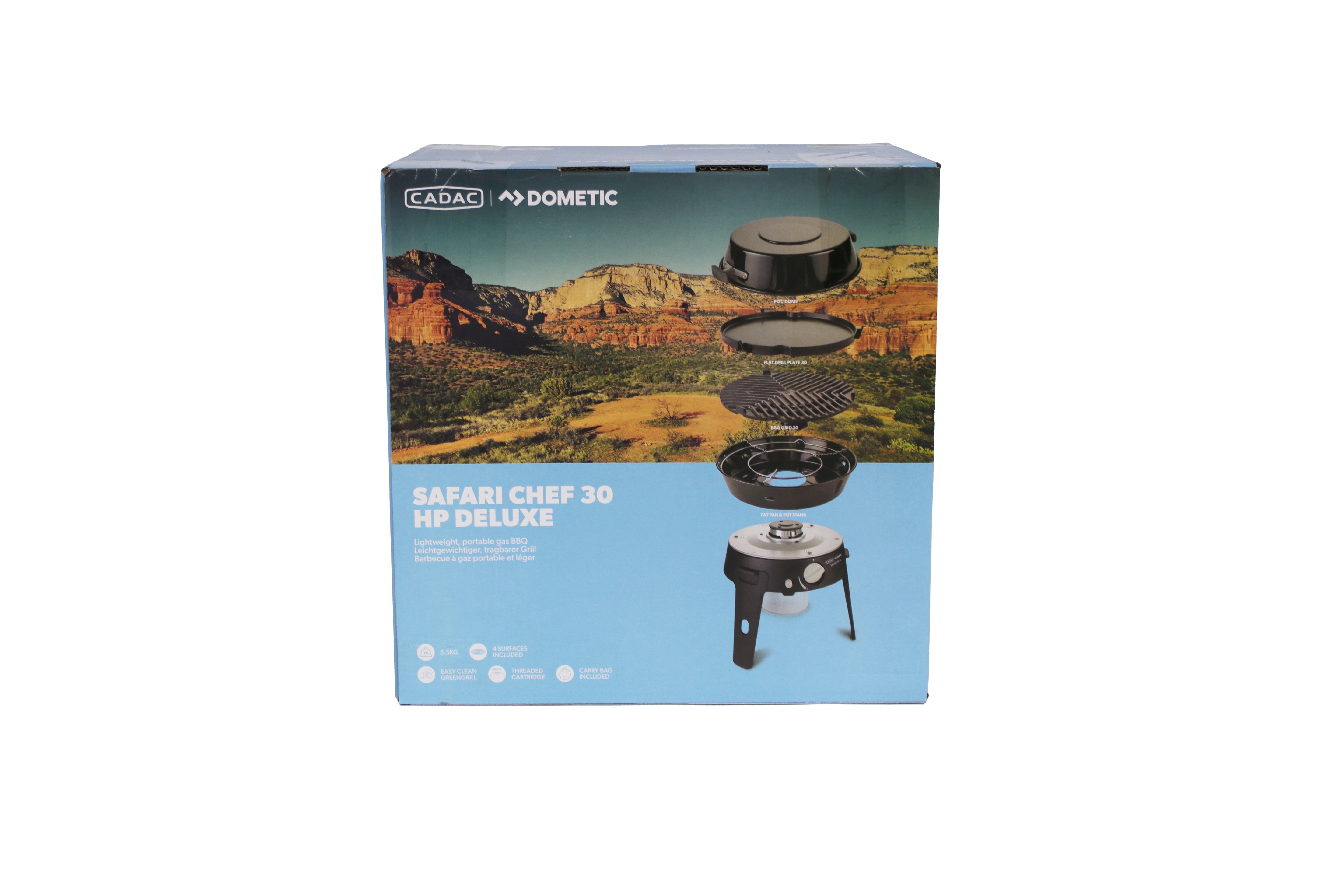 Cadac Safari Chef 30 HP Deluxe Portable BBQ