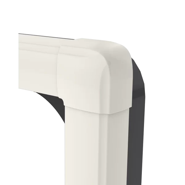 Horrex Ecellent Blind Corner Caps, Cream. Pack of 4 Horrex