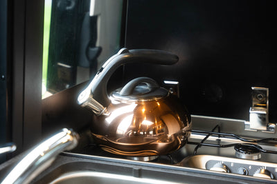 Polished Copper 1.8 Litre Kettle