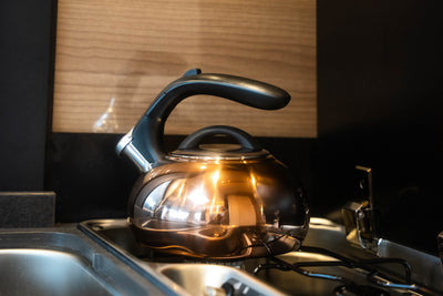 Polished Copper 1.8 Litre Kettle