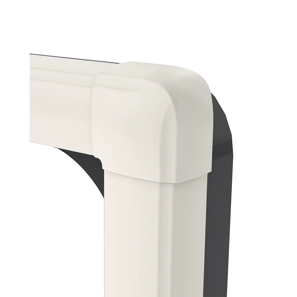 Horrex Excellent Blind (Old Style) Corner Caps, Cream. Pack of 4 Horrex