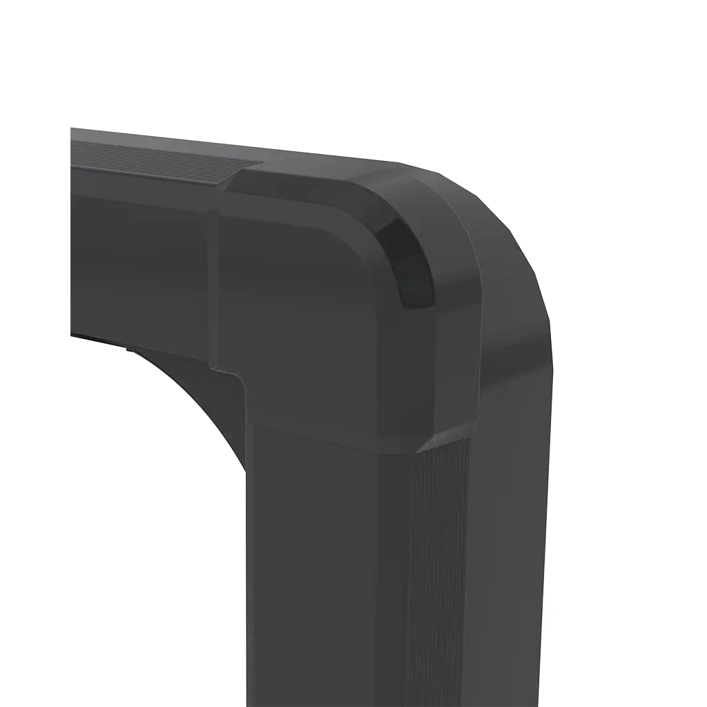 Horrex UCS 2.0 Prima Blind Corner Caps, Black. Pack of 4 Horrex