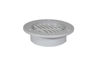Dethleffs Round Ventilation Grille - White