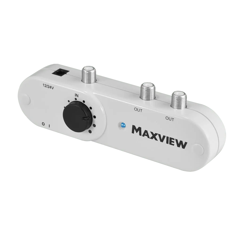 Maxview 1 Set Variable Gain Signal Booster 12V Maxview
