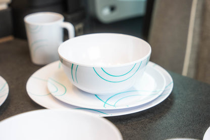 Swirl' 16 Piece Dining Set