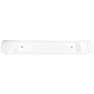 A white Elddis Autoquest motorhome rear centre bumper panel.
