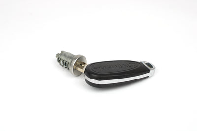 Key on white background