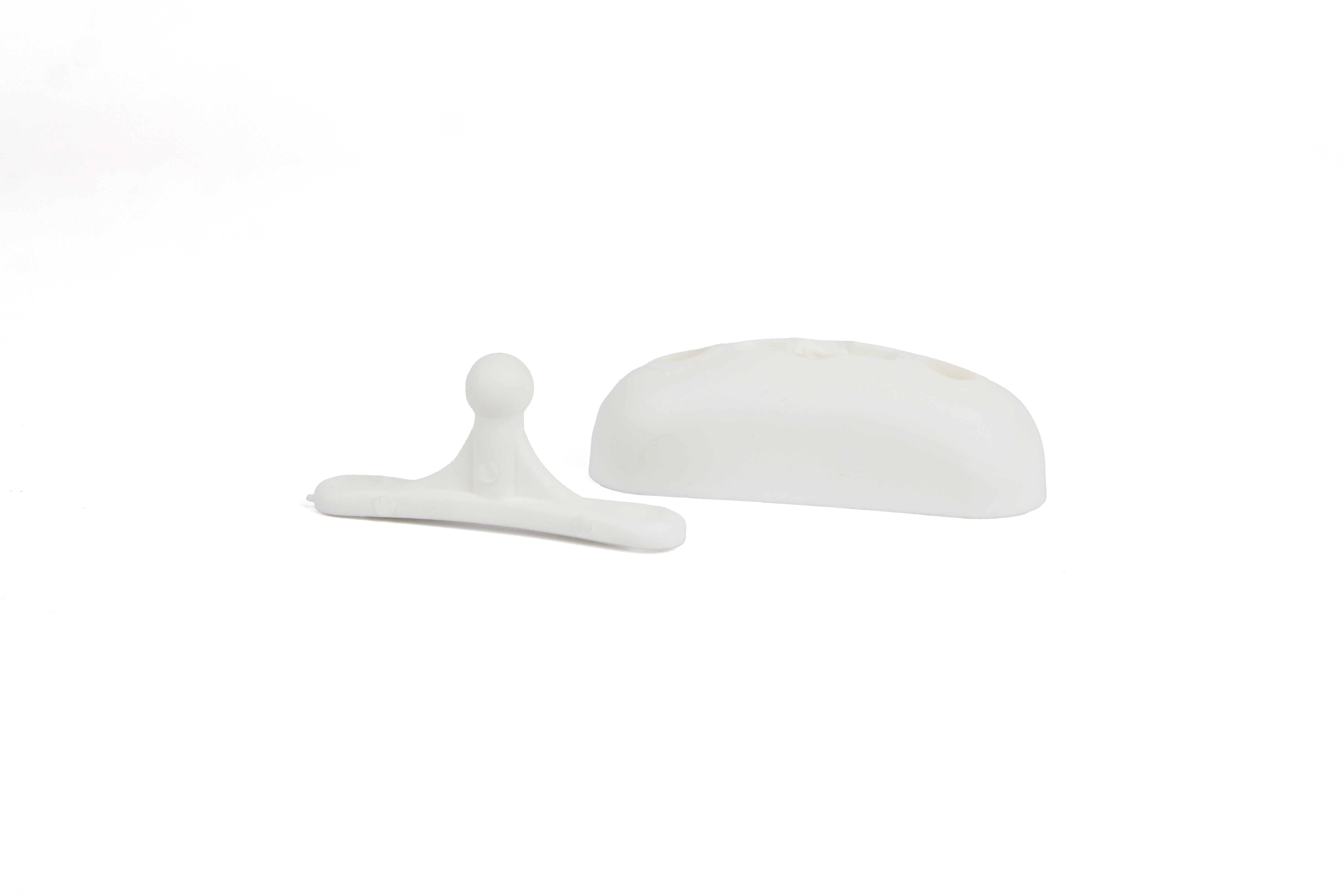 A White Roller Team external door retainer