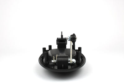 A black Dethleffs motorhome habitation door handle.