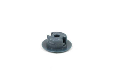A grey Roller Team motorhome decorative screw cap cover.