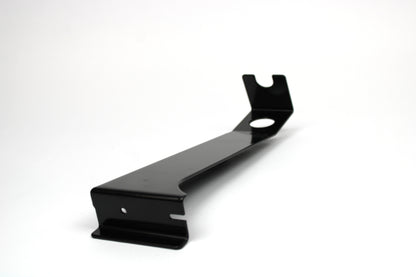 Black metal Elddis motorhome water tap bracket.