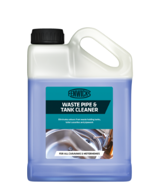 Fenwick's Waste Pipe & Tank Cleaner container on a white background