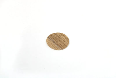 A pack of brown Moyet oak wood Auto-Trail motorhome 18mm paper dots.