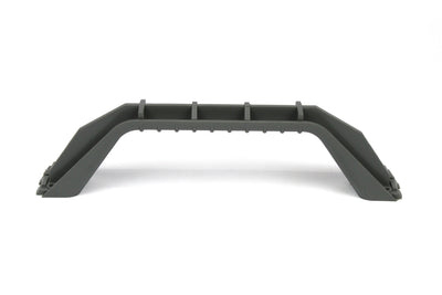 A grey Dethleffs motorhome bow type handle.