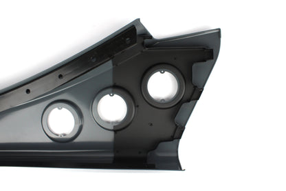 Corner light cluster on white background