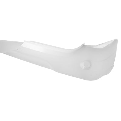 A white Auto-Trail Frontier motorhome nearside bumper.
