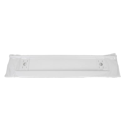A white Elddis Encore motorhome centre bumper.