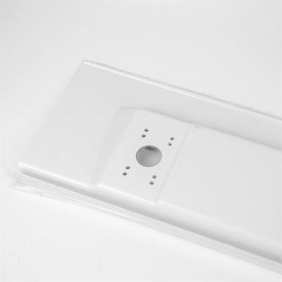 A white Elddis Encore motorhome centre bumper.