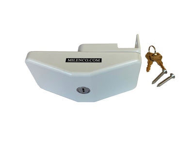 Milenco Door Frame Locks - Singles with 2 keys Milenco