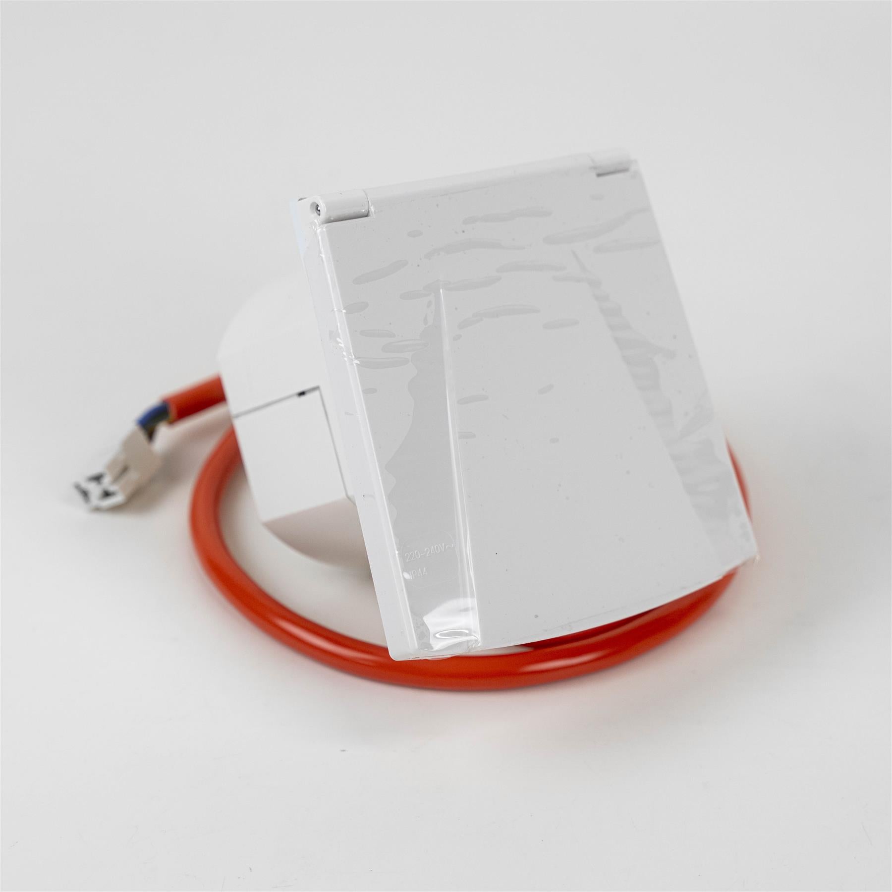 Prewired White Mains Flush Inlet