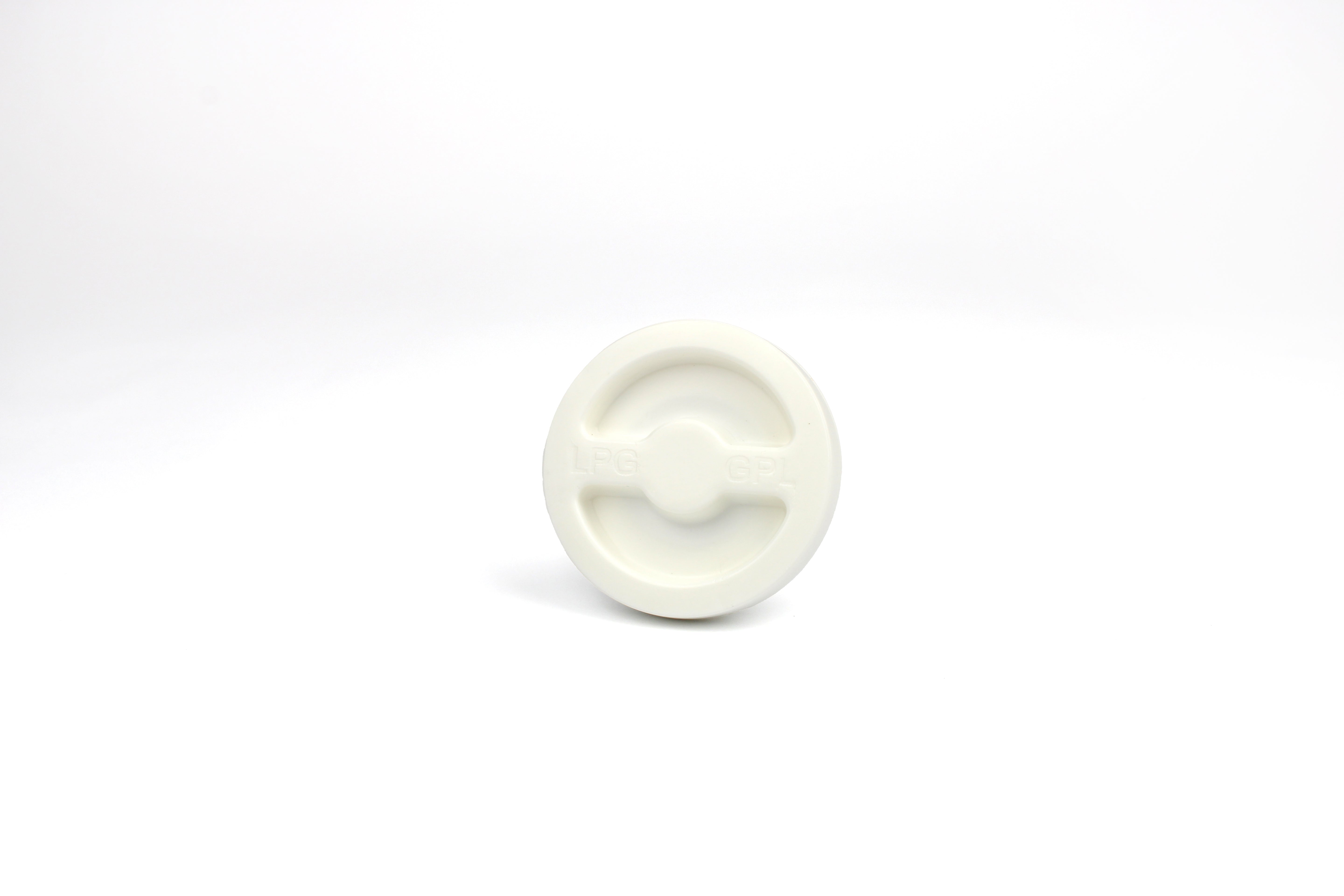 White Gaslow Replacement Filter on White Background