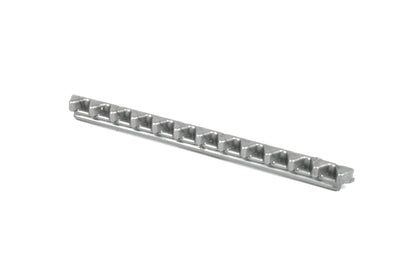Table rail fixture on white background