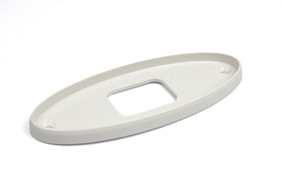 A white plinth for an Auto-Trail motorhome side marker light.