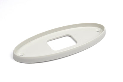 A white plinth for an Auto-Trail motorhome side marker light.