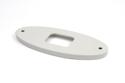 A white plinth for an Auto-Trail motorhome side marker light.