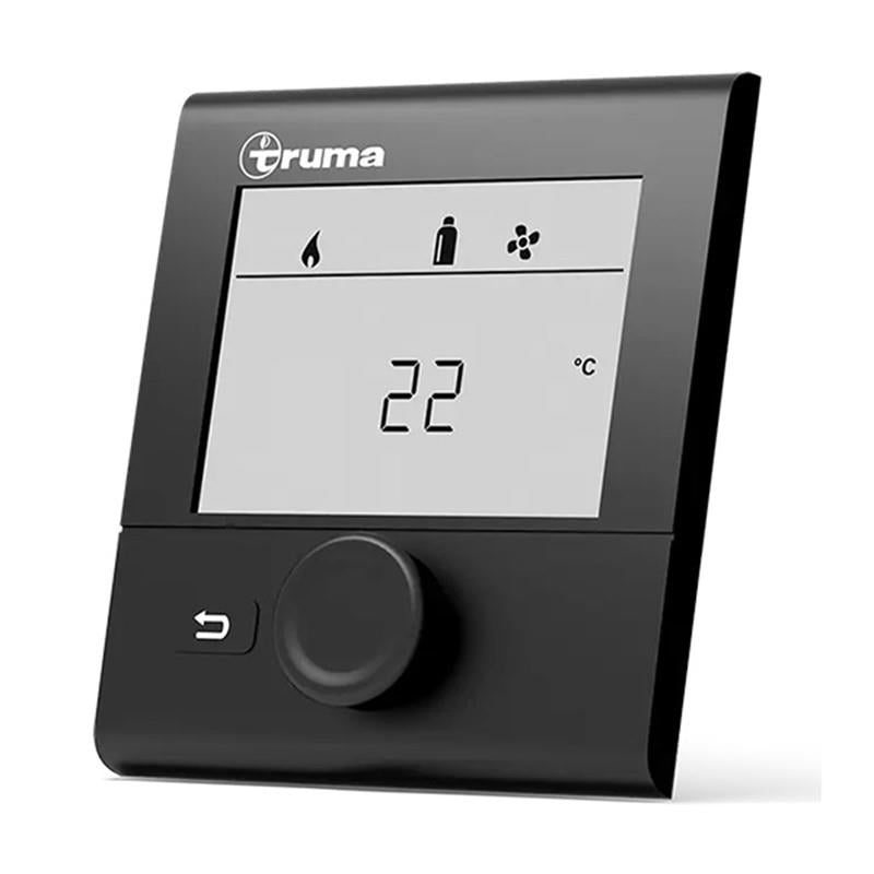 Control panel on white background