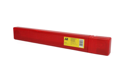 Packaging for a red reflective AA warning triangle