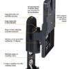 Vision Plus TV Wall Bracket - Short Arm Quick Release