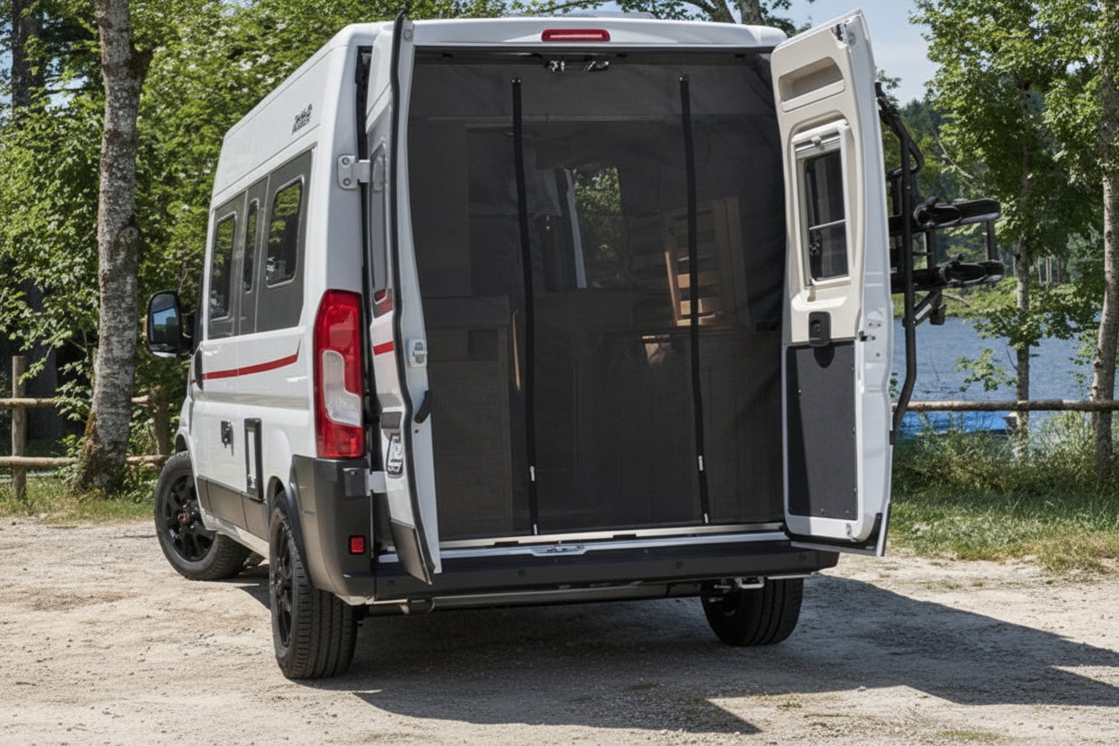 Dethleffs/Sunlight Rear Door Mosquito Fly Net For FIAT Ducato
