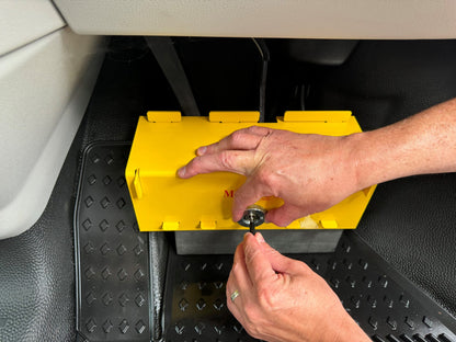 Milenco Brake & Clutch Pedal Lock for Volkswagen T5 / T6 / 6.1 Transporter Manual