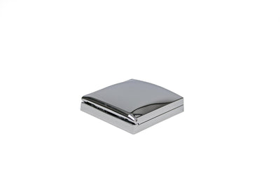 Berker Frame with Hinged Lid - Chrome