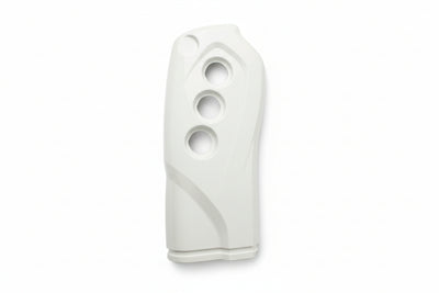A white nearside Auto-Trail Ford Tribute motorhome bumper.