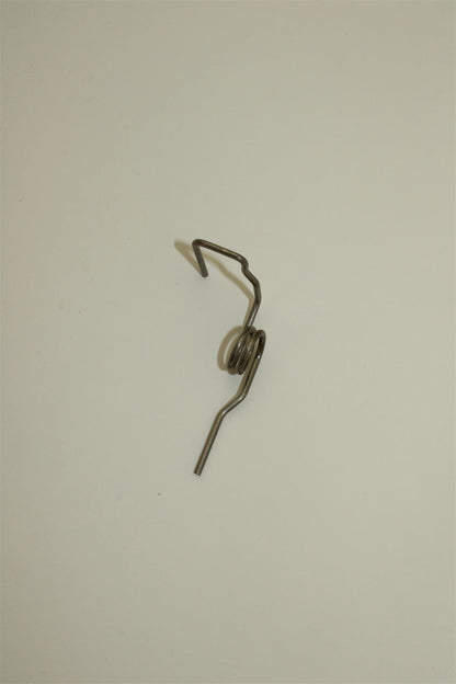 A chrome Dethleffs motorhome habitation door spring.