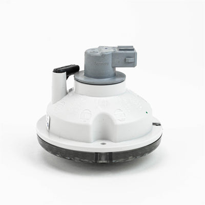 A transparent Roller Team motorhome reversing light.