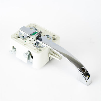 Roller Team Habitation Door Handle Kit - N/S White