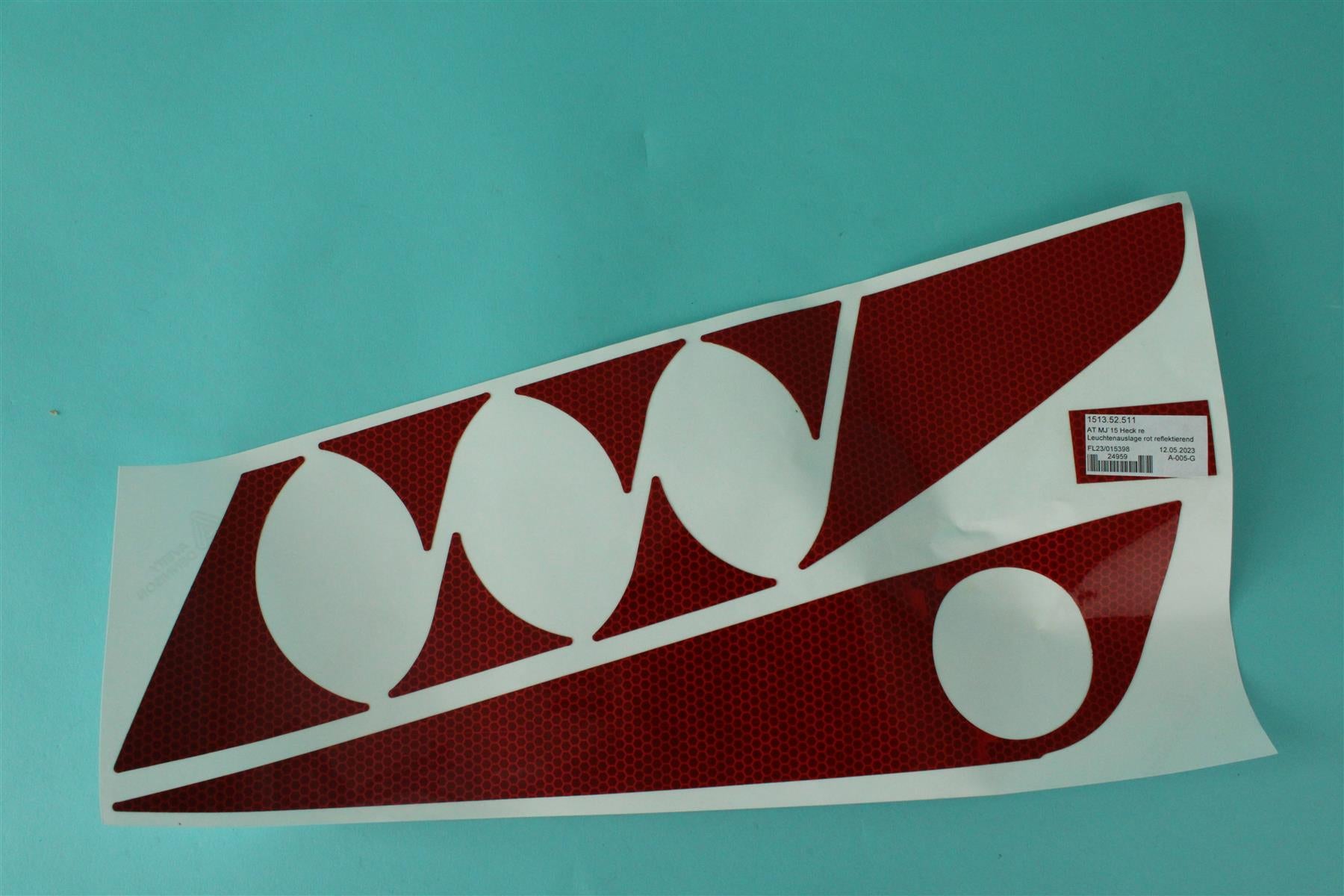 Dethleffs Rear Bumper Decals - O/S