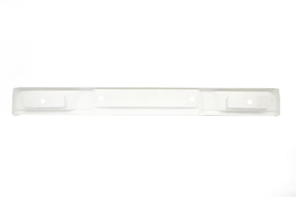 A white Elddis Accordo Rear Lights Bumper Panel.
